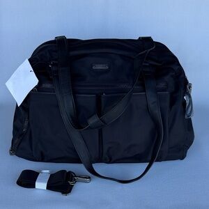 Baggallini Black Boarding Duffel Bag